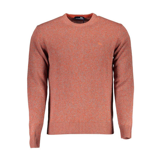 Harmont & Blaine Red Wool Men Sweater Harmont & Blaine Rosy Brown
