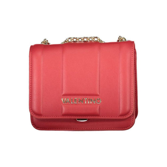 Valentino Bags Red Polyethylene Women Handbag Valentino Bags Maroon