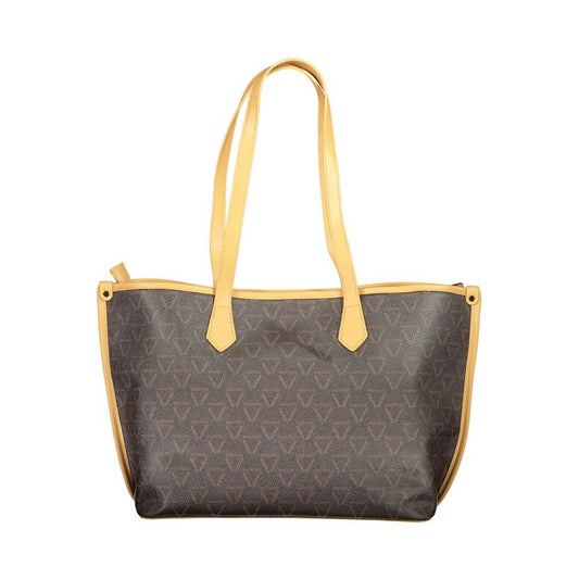 Valentino Bags Brown Polyethylene Handbag Valentino Bags Dim Gray