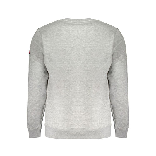 Norway 1963 Gray Cotton Men Sweater Norway 1963 Gray
