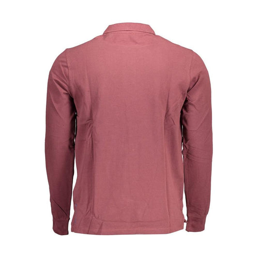 U.S. POLO ASSN. Purple Cotton Men Polo Shirt U.S. POLO ASSN. Maroon