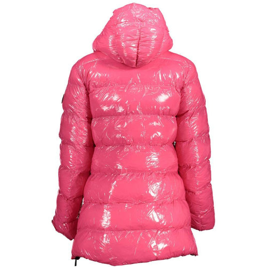 U.S. POLO ASSN. Pink Polyester Women Jacket U.S. POLO ASSN. Pale Violet Red