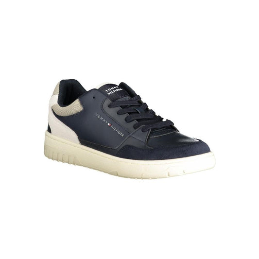Tommy Hilfiger Blue Polyethylene Men Sneaker Tommy Hilfiger Dark Slate Gray