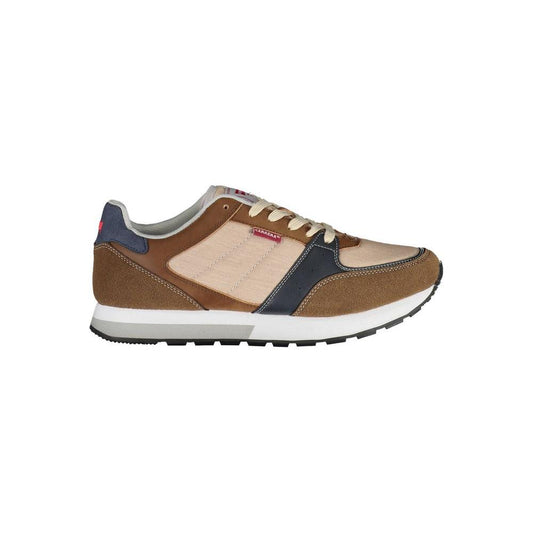 Carrera Brown ECO Leather Men Sneaker Carrera Gray
