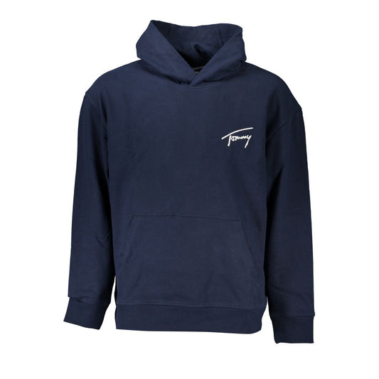 Tommy Hilfiger Eco-Conscious Blue Hooded Sweatshirt Tommy Hilfiger Dark Slate Gray