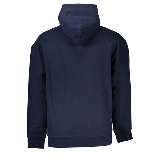 Tommy Hilfiger Eco-Conscious Blue Hooded Sweatshirt Tommy Hilfiger Dark Slate Gray