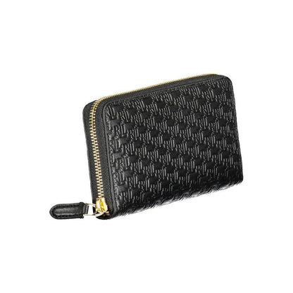 Ralph Lauren Black Leather Women Wallet