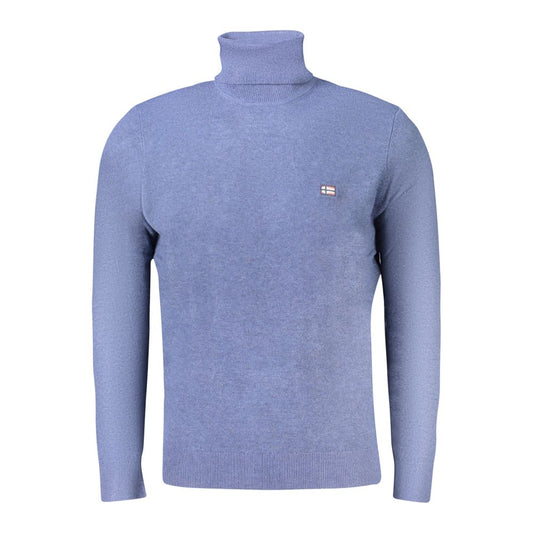 Norway 1963 Blue Wool Men Sweater Norway 1963 Light Slate Gray