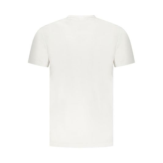 Cavalli Class White Cotton Men T-Shirt Cavalli Class White Smoke