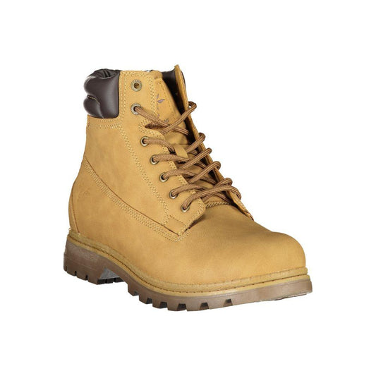 Carrera Vibrant Yellow Lace-Up Fashion Boots Carrera Dark Khaki