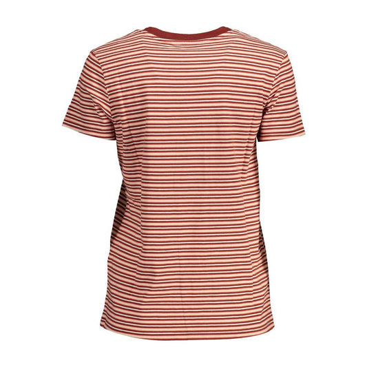 Levi's Red Cotton Women T-Shirt Levi's Wheat