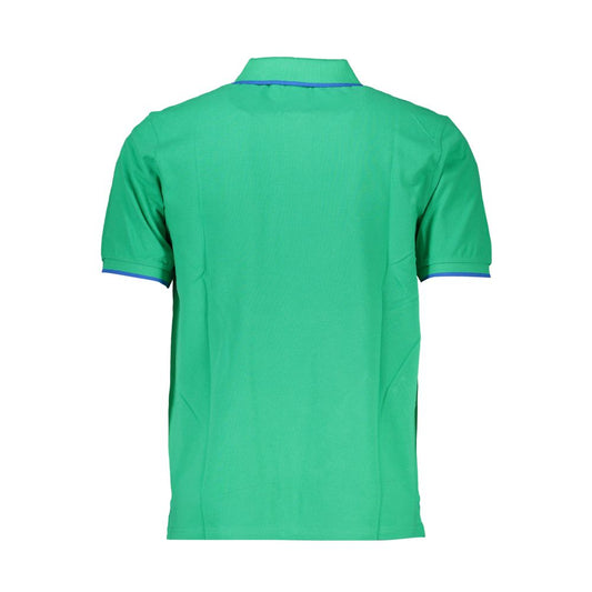 North Sails Green Cotton Polo Shirt North Sails Medium Sea Green
