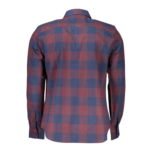 North Sails Red Cotton Men Shirt North Sails Dim Gray