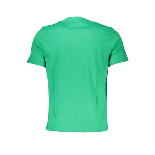 North Sails Green Cotton T-Shirt North Sails Medium Sea Green