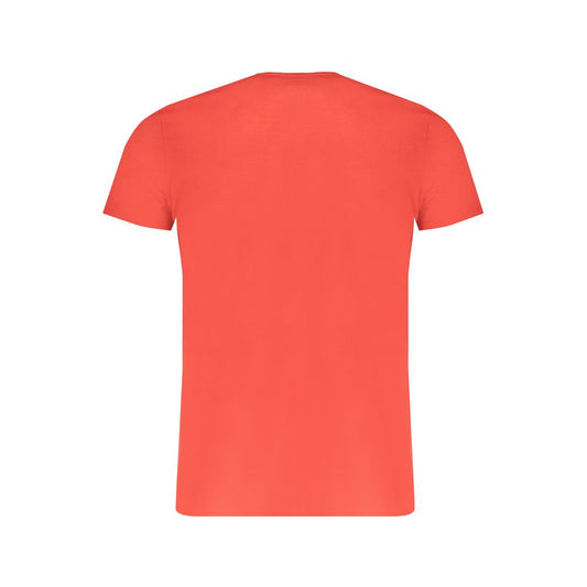Trussardi Red Cotton T-Shirt Trussardi Tomato