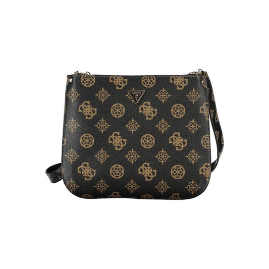 Guess Jeans Brown Polyethylene Handbag Guess Jeans Dark Slate Gray