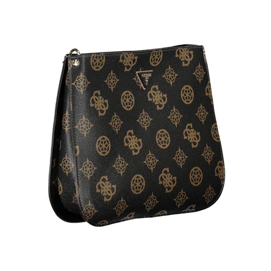 Guess Jeans Brown Polyethylene Handbag Guess Jeans Dark Slate Gray