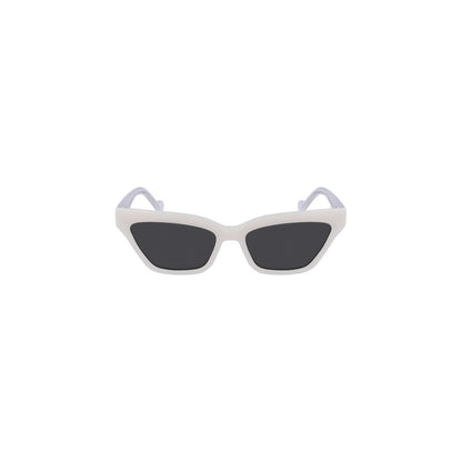 Liu Jo Bianco Plastic Women Sunglasses