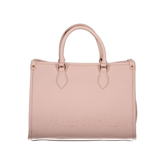 Valentino Bags Pink Polyethylene Handbag Valentino Bags Gray