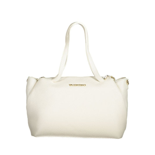 Valentino Bags White Polyethylene Women Handbag Valentino Bags Antique White