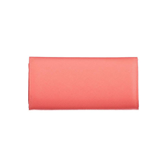 Valentino Bags Pink Polyethylene Wallet Valentino Bags Light Coral