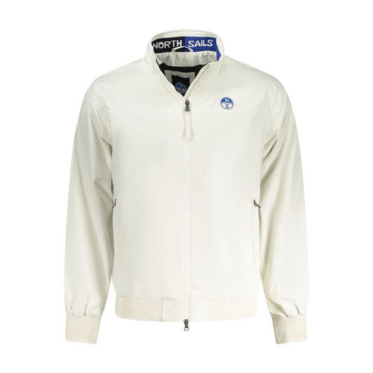 North Sails White Polyamide Jacket North Sails Antique White
