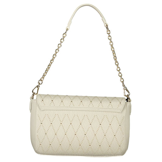 Valentino Bags White Polyethylene Handbag Valentino Bags Light Gray