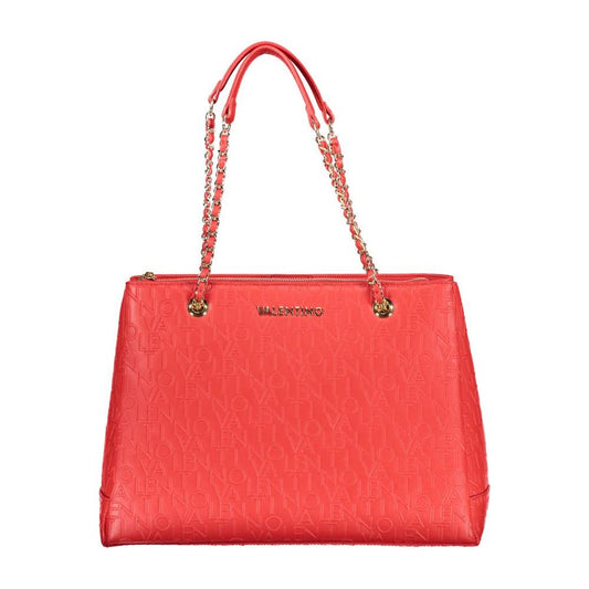 Valentino Bags Red Polyethylene Handbag Valentino Bags Tomato