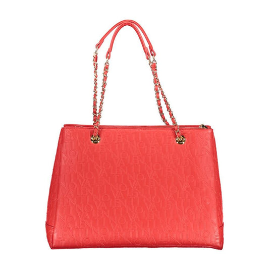 Valentino Bags Red Polyethylene Handbag Valentino Bags Tomato