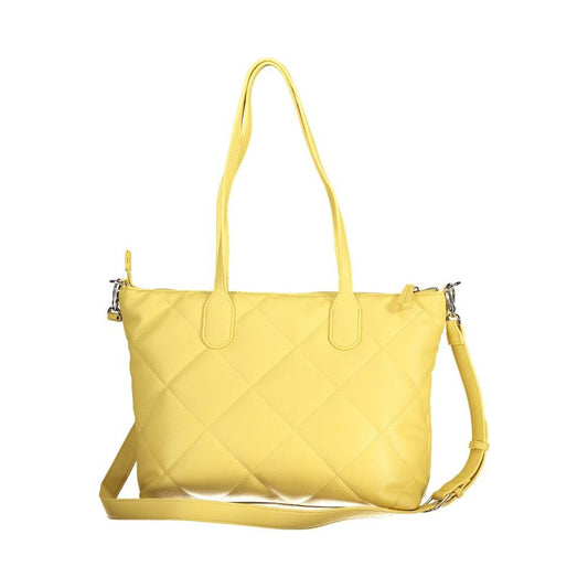 Valentino Bags Yellow Polyethylene Handbag Valentino Bags Light Goldenrod