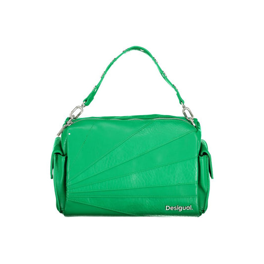 Desigual Green Polyethylene Handbag Desigual Medium Sea Green