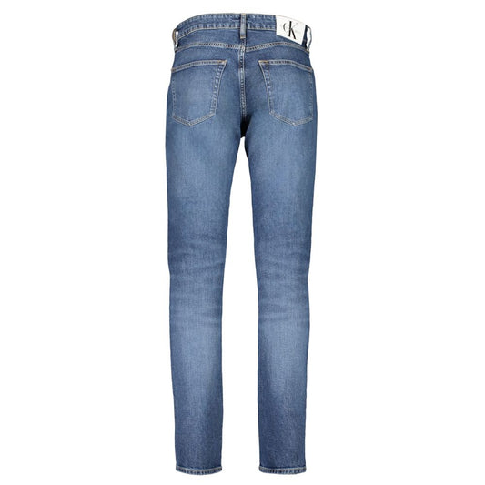 Calvin Klein Blue Cotton Jeans & Pant Calvin Klein Slate Gray