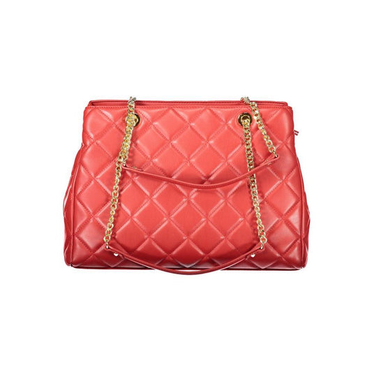Valentino Bags Red Polyethylene Women Handbag Valentino Bags Tomato