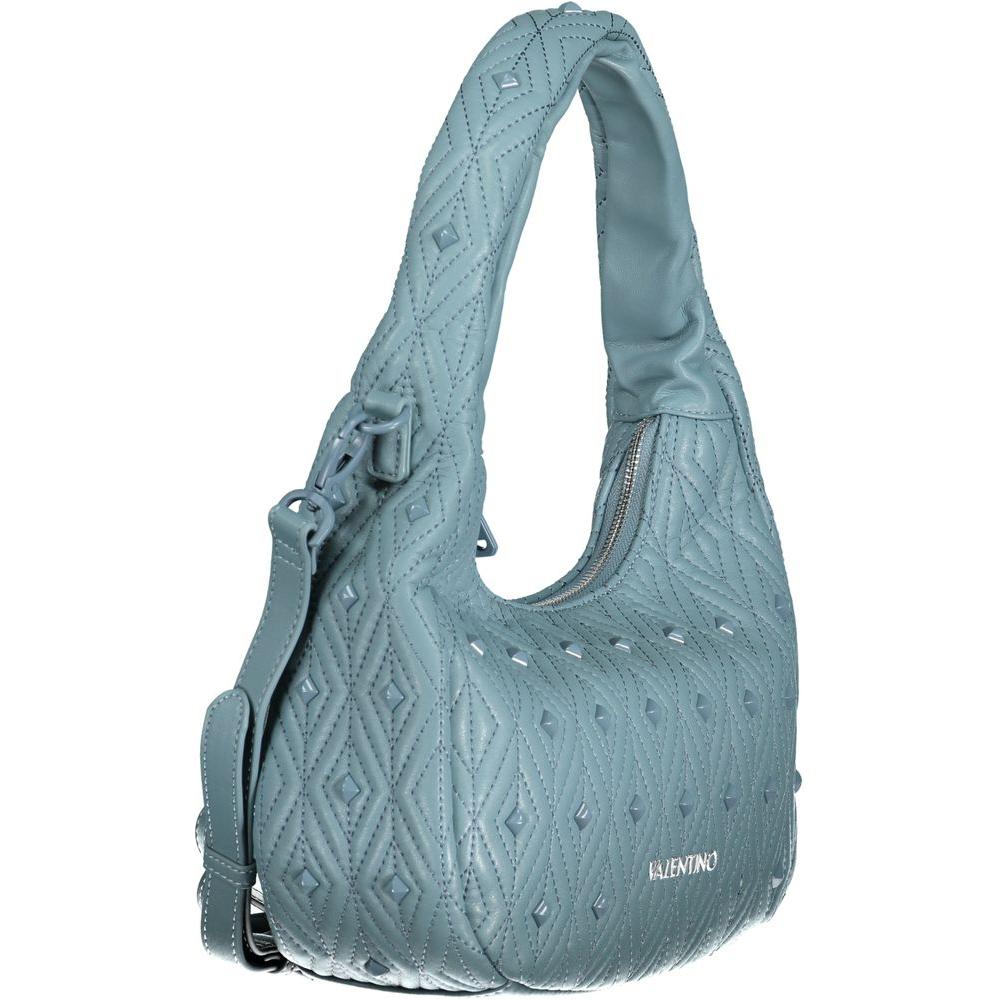 Front view with bag zipped and handles upright.