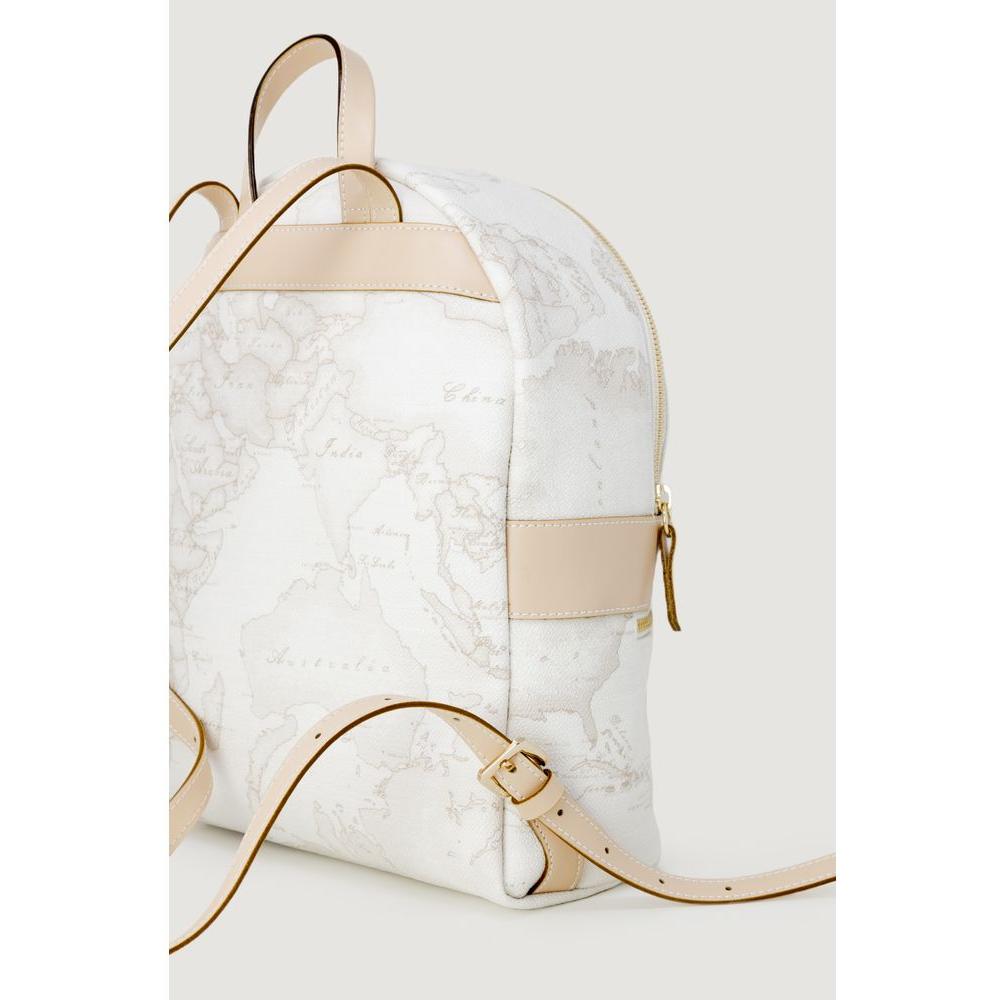Front view with bag zipped and handles upright.