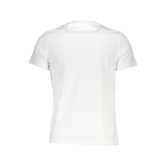 La Martina White Cotton Men T-Shirt La Martina White Smoke