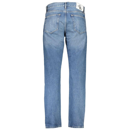 Calvin Klein Blue Cotton Jeans & Pant Calvin Klein Light Slate Gray
