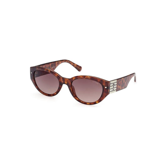 Guess Jeans Brown Injected Women Sunglass Guess Jeans Dim Gray