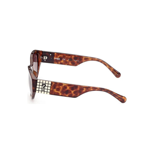Guess Jeans Brown Injected Women Sunglass Guess Jeans Sienna