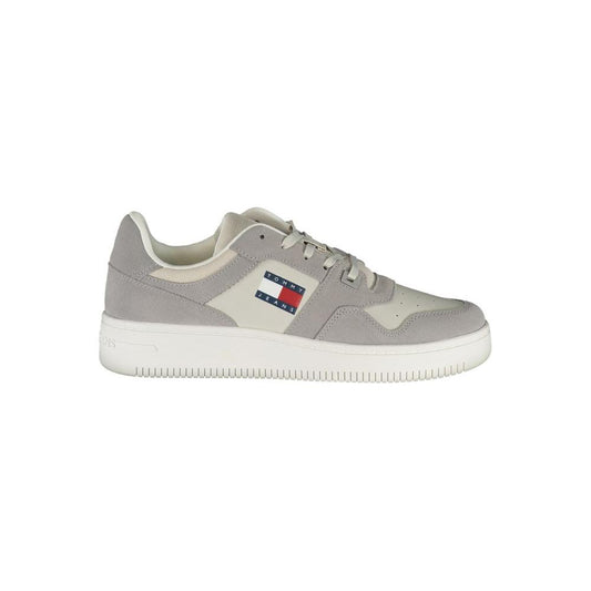 Tommy Hilfiger Gray Polyester Sneaker Tommy Hilfiger Gray