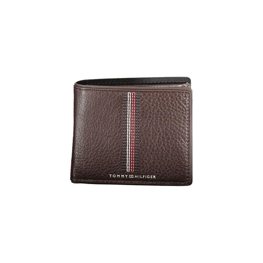 Tommy Hilfiger Brown Leather Wallet Tommy Hilfiger Dark Slate Gray