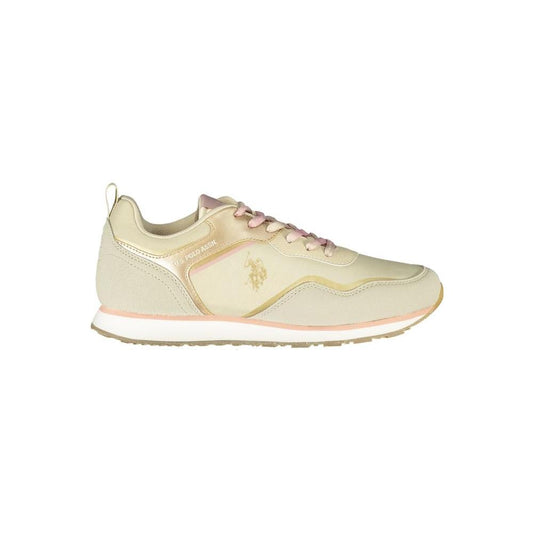 U.S. POLO ASSN. Beige Polyester Sneaker U.S. POLO ASSN. Wheat