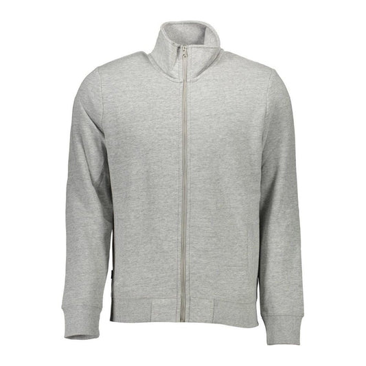 Superdry Gray Cotton Men Sweater Superdry Dark Gray