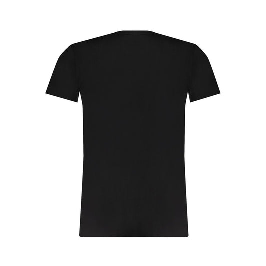 Trussardi Black Cotton T-Shirt Trussardi Black