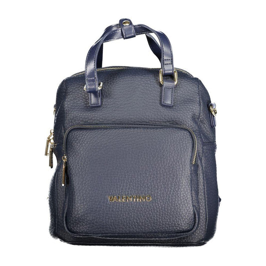 Valentino Bags Blue Polyethylene Women Backpack Valentino Bags Dim Gray