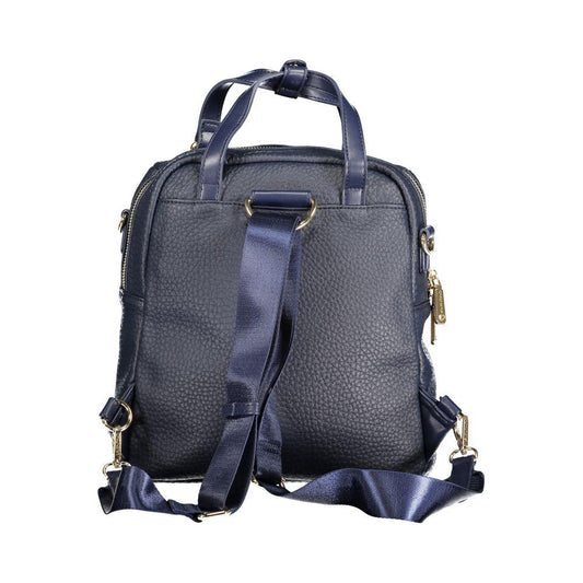 Valentino Bags Blue Polyethylene Women Backpack Valentino Bags Dim Gray