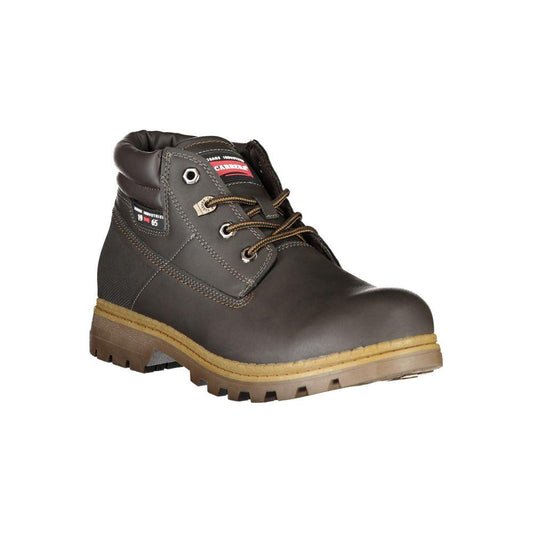 Carrera Contrast Laced Boots with Iconic Logo Carrera Dark Slate Gray
