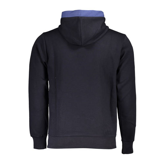 U.S. Grand Polo Classic Blue Contrast Hooded Sweatshirt U.S. Grand Polo Dark Slate Gray