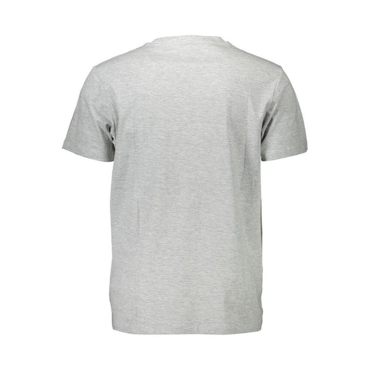Guess Jeans Gray Cotton Men T-Shirt Guess Jeans Gray