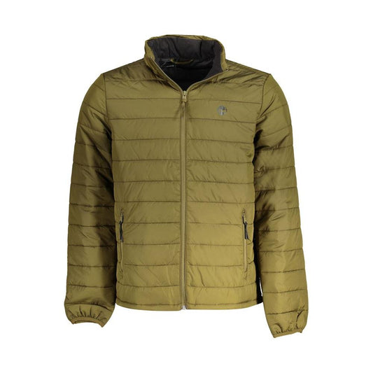 Timberland Green Polyester Jacket Timberland Olive Drab